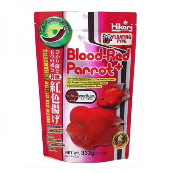 Blood-Red Parrot + medium